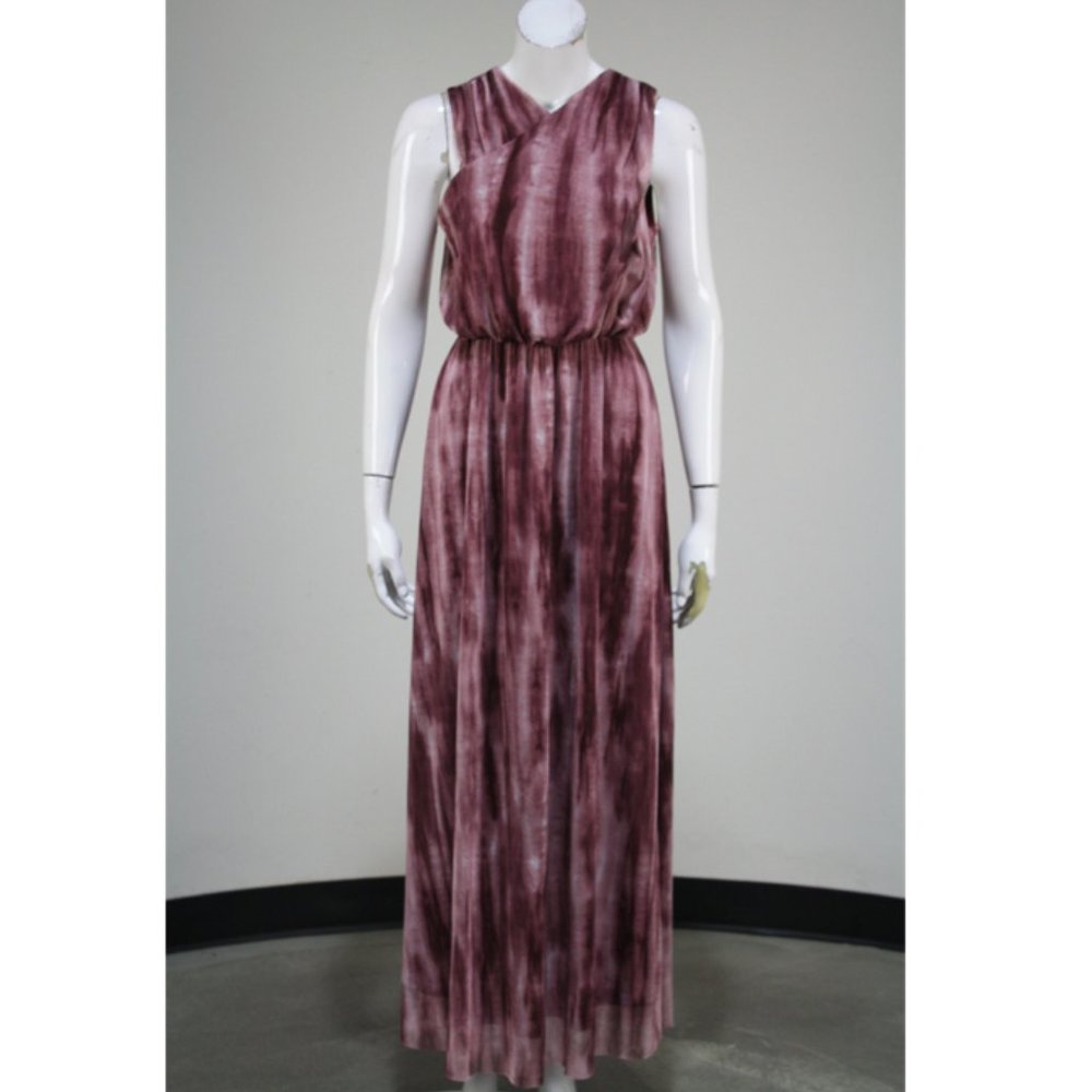 Sunday in Brooklyn tie-dye sleeveless mesh dress